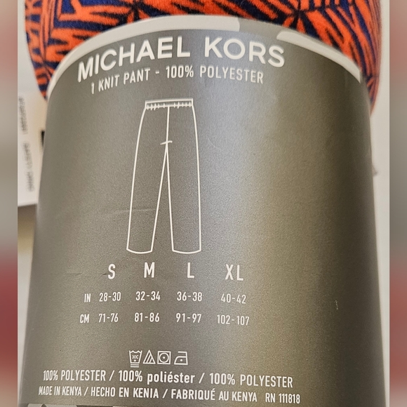 MICHAEL KORS PAJAMA BOTTOMS NWT - Picture 7 of 9